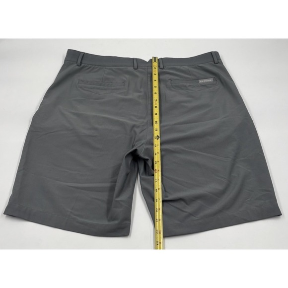 Dunning Men's 38 Everbest Polyester Blend Gray 10" Chino Athletic Shorts - Picture 9 of 9